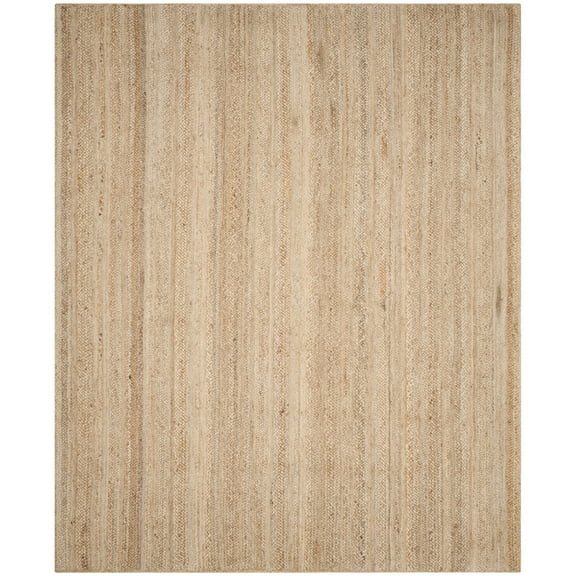 SAFAVIEH Natural Fiber Aria Braided Jute Area Rug, Natural, 5' x 8'