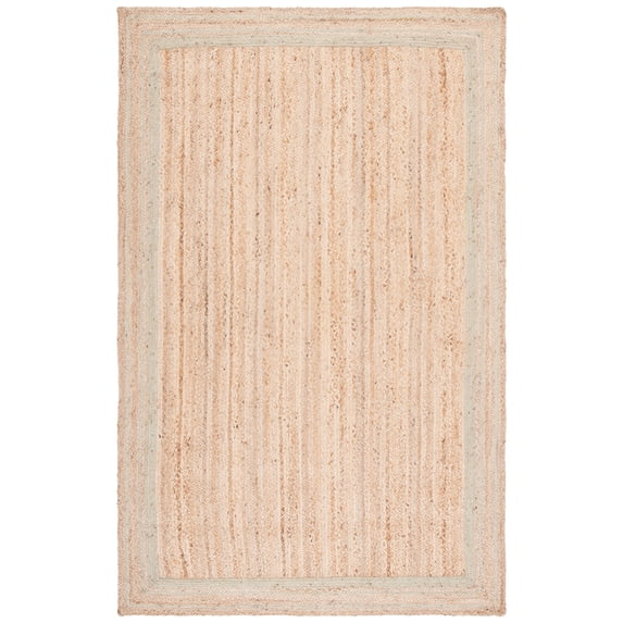 SAFAVIEH Natural Fiber Ariana Bordered Area Rug, Green/Natural, 3' x 5'