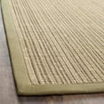 thumbnail image 1 of SAFAVIEH Natural Fiber Aspen Striped Sisal Area Rug, Green, 3' x 5', 1 of 8