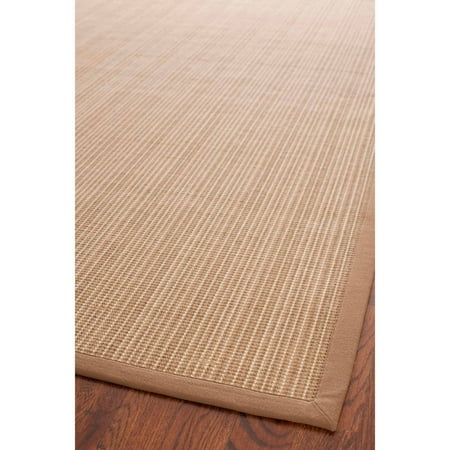 SAFAVIEH Natural Fiber Aspen Striped Sisal Area Rug, Tan, 3' x 5'