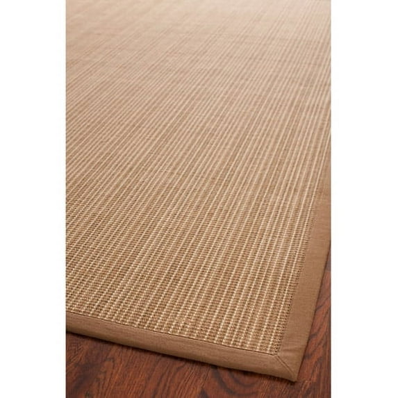 SAFAVIEH Natural Fiber Aspen Striped Sisal Runner Rug, Tan, 2'6" x 14'