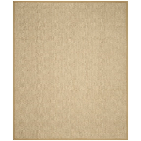 SAFAVIEH Natural Fiber Axum Geometric Sisal Area Rug, Natural/Beige, 8' x 10'