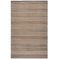 thumbnail image 1 of SAFAVIEH Natural Fiber Baxter Geometric Area Rug, Black/Natural, 5' x 8', 1 of 9