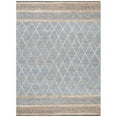 thumbnail image 1 of SAFAVIEH Natural Fiber Beaumont Geometric Area Rug, Natural/Blue, 5' x 8', 1 of 9