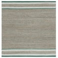 thumbnail image 1 of SAFAVIEH Natural Fiber Becky Solid Area Rug, Natural/Green, 6' x 6' Square, 1 of 8
