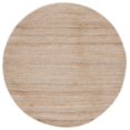 thumbnail image 1 of SAFAVIEH Natural Fiber Beulah Striped Area Rug, Ivory/Natural, 7' x 7' Round, 1 of 7