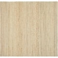 thumbnail image 1 of SAFAVIEH Natural Fiber Braxton Braided Jute Area Rug, Natural/Green, 8' x 8' Square, 1 of 10