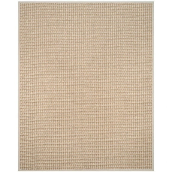 SAFAVIEH Natural Fiber Briella Braided Area Rug, Light Grey, 4' x 6'