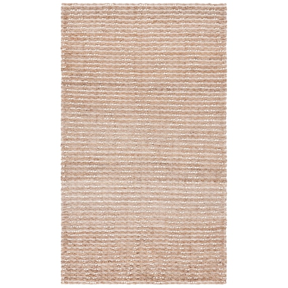 SAFAVIEH Natural Fiber Brielle Geometric Area Rug, Natural/Ivory, 4' x 6'
