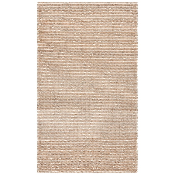 SAFAVIEH Natural Fiber Brielle Geometric Area Rug, Natural/Ivory, 5' x 8'