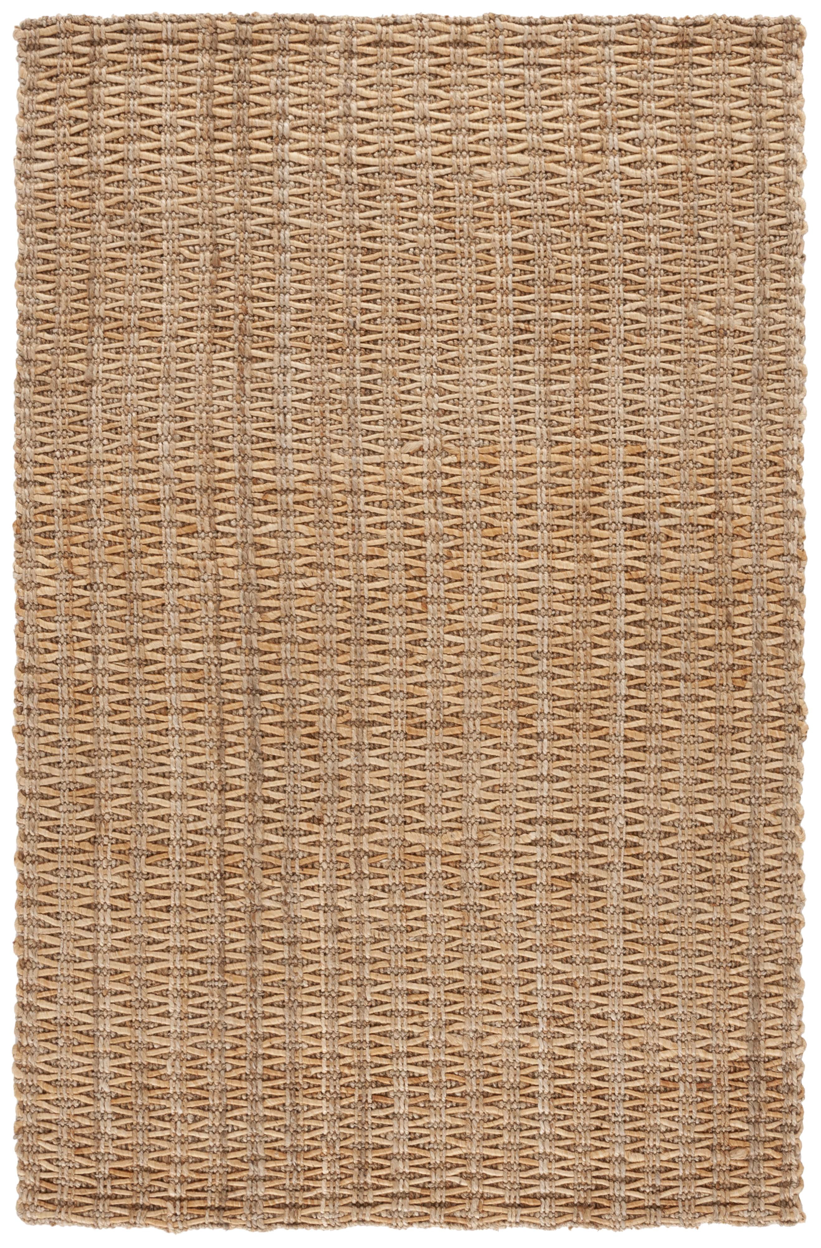 SAFAVIEH Natural Fiber Brittania Solid Area Rug, Natural, 4' x 6'