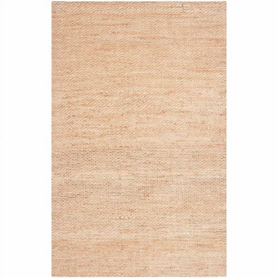 SAFAVIEH Natural Fiber Bryon Braided Jute Area Rug, Natural, 4' x 6'
