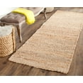 thumbnail image 1 of SAFAVIEH Natural Fiber Bryon Braided Jute Runner Rug, Natural, 2'6" x 14', 1 of 5