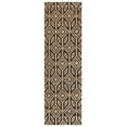 thumbnail image 1 of SAFAVIEH Natural Fiber Calanthe Geometric Runner Rug, Natural/Black, 2'3" x 8', 1 of 6