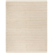 SAFAVIEH Natural Fiber Carrie Braided Area Rug, Ivory, 6' x 6' Round