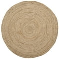 thumbnail image 1 of SAFAVIEH Natural Fiber Cebrail Braided Jute Area Rug, Natural, 3' x 3' Round, 1 of 5