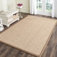 thumbnail image 1 of Safavieh Natural Fiber Charlene Bordered Area Rug, Natural, 5' x 8', 1 of 9