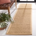 thumbnail image 1 of Safavieh Natural Fiber Charlene Bordered Runner Rug, Maize, 2' x 8', 1 of 12