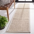 thumbnail image 1 of Safavieh Natural Fiber Charlene Bordered Runner Rug, Marble, 2'6" x 10', 1 of 9