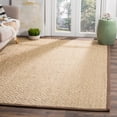 thumbnail image 1 of SAFAVIEH Natural Fiber Cinaed Geometric Sisal Area Rug, Natural/Brown, 5' x 8', 1 of 5