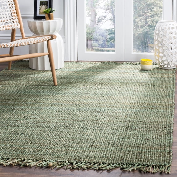 Safavieh, Clara Braided Jute Area Rug, Green