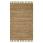 SAFAVIEH Natural Fiber Clara Braided Jute Area Rug, Natural, 2' x 3'