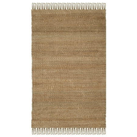 SAFAVIEH Natural Fiber Clara Braided Jute Area Rug, Natural, 2' x 3'