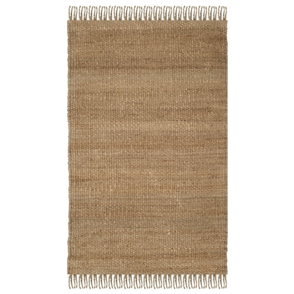 SAFAVIEH Natural Fiber Clara Braided Jute Area Rug, Natural, 3' x 5'