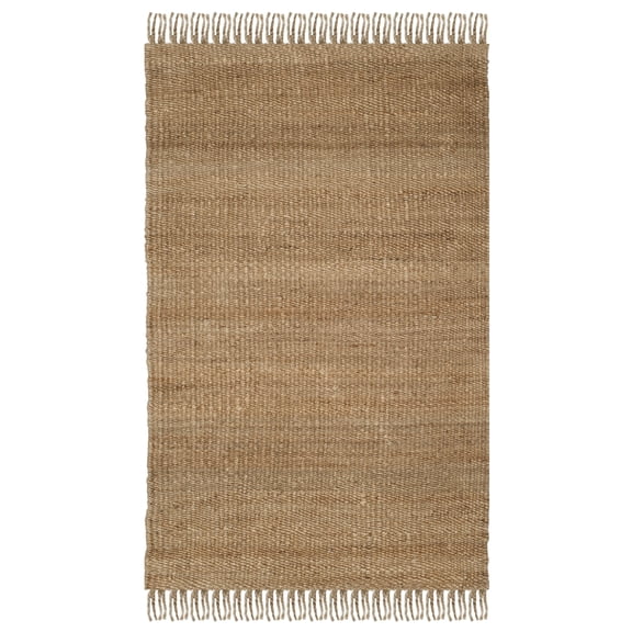 SAFAVIEH Natural Fiber Clara Braided Jute Area Rug, Natural, 3' x 5'