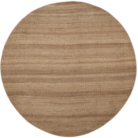 SAFAVIEH Natural Fiber Clara Braided Jute Area Rug, Natural, 4' x 4' Round