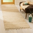 thumbnail image 1 of SAFAVIEH Natural Fiber Clara Braided Jute Runner Rug, Ivory, 2'6" x 12', 1 of 9