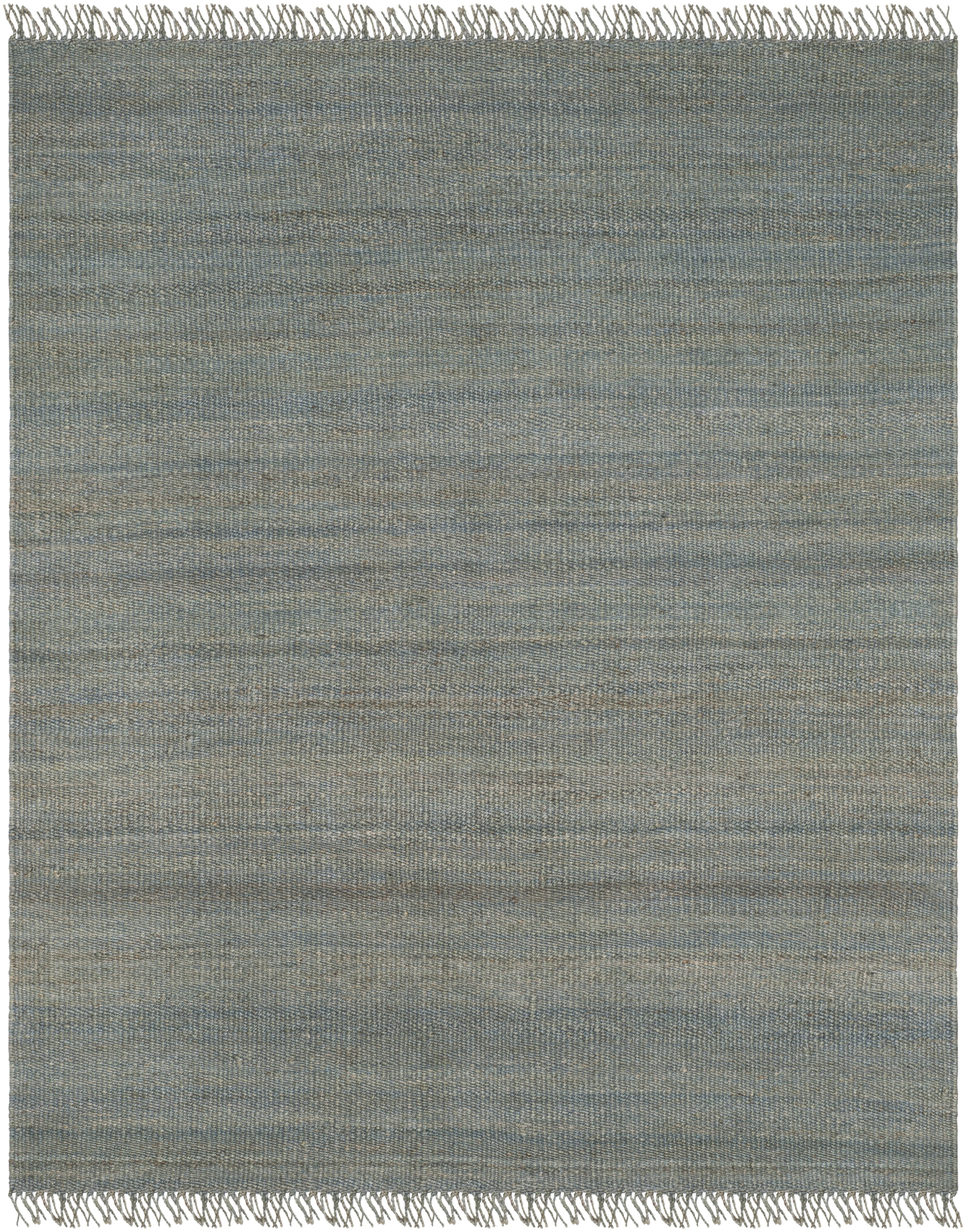 SAFAVIEH Natural Fiber Clara Solid Area Rug, Blue, 10' x 14'