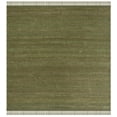 thumbnail image 1 of SAFAVIEH Natural Fiber Clara Solid Area Rug, Green, 4' x 4' Square, 1 of 6