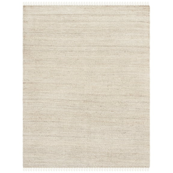 SAFAVIEH Natural Fiber Clara Solid Area Rug, Ivory, 11' x 15'