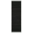 thumbnail image 1 of SAFAVIEH Natural Fiber Clara Solid Runner Rug, Black, 2'6" x 20', 1 of 7
