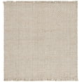 thumbnail image 1 of SAFAVIEH Natural Fiber Clarence Solid Area Rug, Natural/Ivory, 6' x 6' Square, 1 of 7