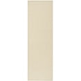 thumbnail image 1 of SAFAVIEH Natural Fiber Clarissa Solid Runner Rug, Ivory/Light Beige, 2'6" x 14', 1 of 8