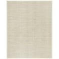 thumbnail image 1 of SAFAVIEH Natural Fiber Clarissa Solid Sisal Area Rug, Black/Ivory, 8' x 10', 1 of 11
