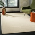 thumbnail image 1 of SAFAVIEH Natural Fiber Clarissa Solid Sisal Area Rug, Ivory/Light Beige, 5' x 8', 1 of 7