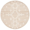 thumbnail image 1 of SAFAVIEH Natural Fiber Cleto Geometric Area Rug, Natural/Ivory, 6' x 6' Round, 1 of 8