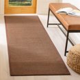 thumbnail image 1 of Safavieh Natural Fiber Keane Solid Runner Rug, Brown, 2'6" x 10', 1 of 11