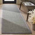 thumbnail image 1 of Safavieh Natural Fiber Tarah Bordered Runner Rug, Silver/Gray, 2'6" x 8', 1 of 10