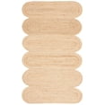 thumbnail image 1 of SAFAVIEH Natural Fiber Conchur Solid Area Rug, Natural, 6' x 9', 1 of 10