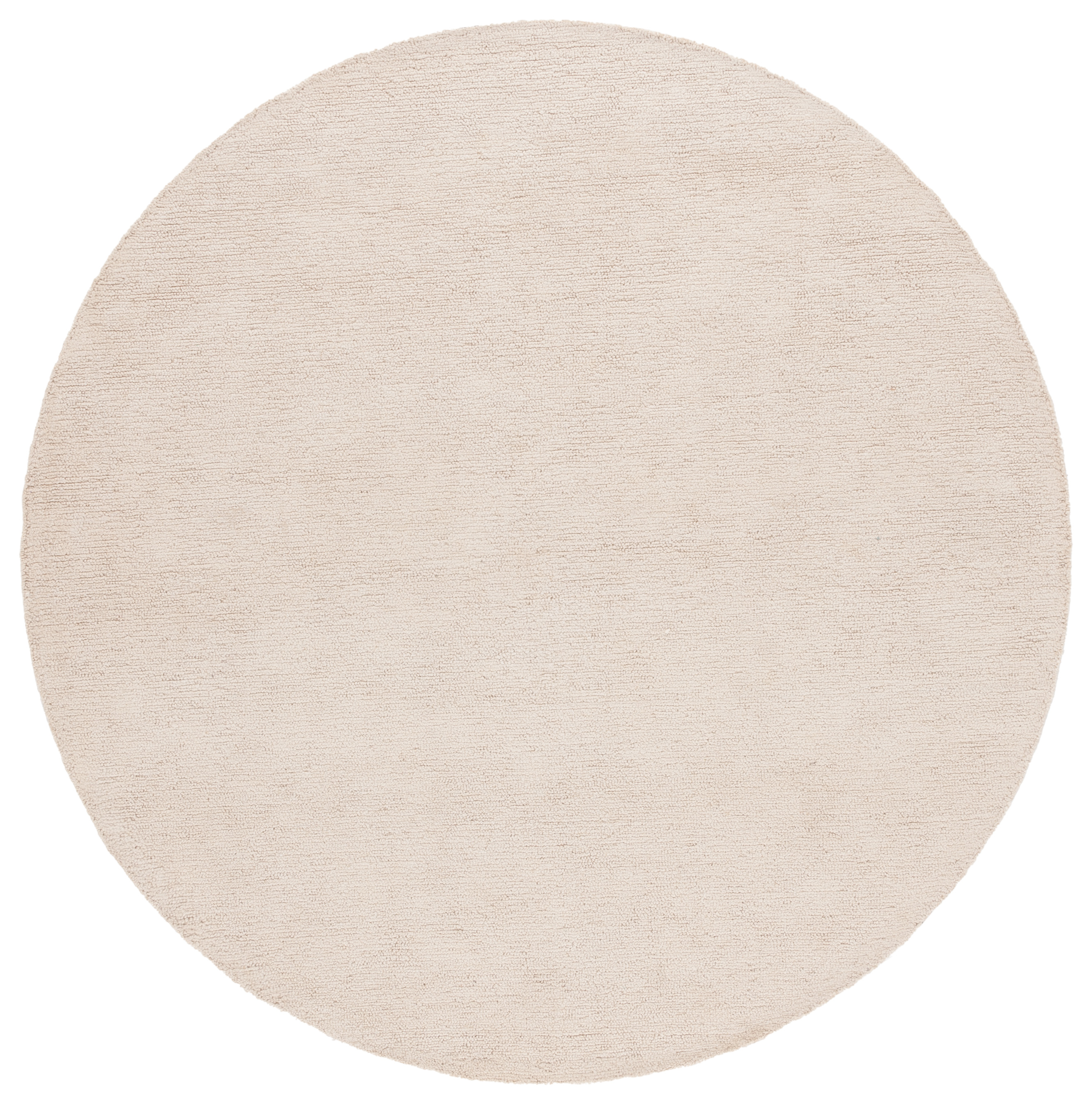 SAFAVIEH Natural Fiber Corine Solid Area Rug, Ivory, 6' x 6' Round