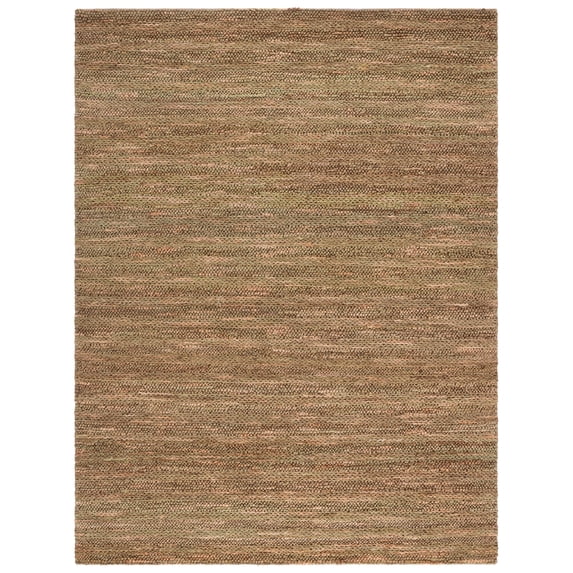 SAFAVIEH Natural Fiber Couture Hattie Striped Area Rug, Green/Natural, 9' x 12'