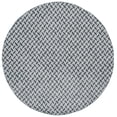 thumbnail image 1 of SAFAVIEH Natural Fiber Couture Saleem Geometric Area Rug, Teal/Grey, 6' x 6' Round, 1 of 7