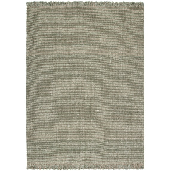 SAFAVIEH Natural Fiber Crawford Abstract Area Rug, Green/Natural, 10' x 14'