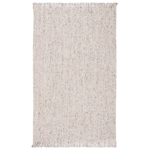 SAFAVIEH Natural Fiber Crawford Abstract Area Rug, Silver/Natural, 5' x 8'