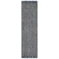 thumbnail image 1 of SAFAVIEH Natural Fiber Crawford Abstract Runner Rug, Charcoal/Natural, 2'3" x 6', 1 of 7