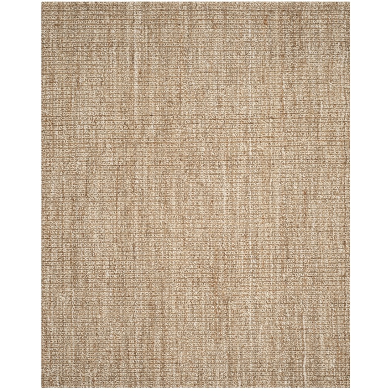 Natural Hand-Knotted Jute 4' x 6' Area Rug